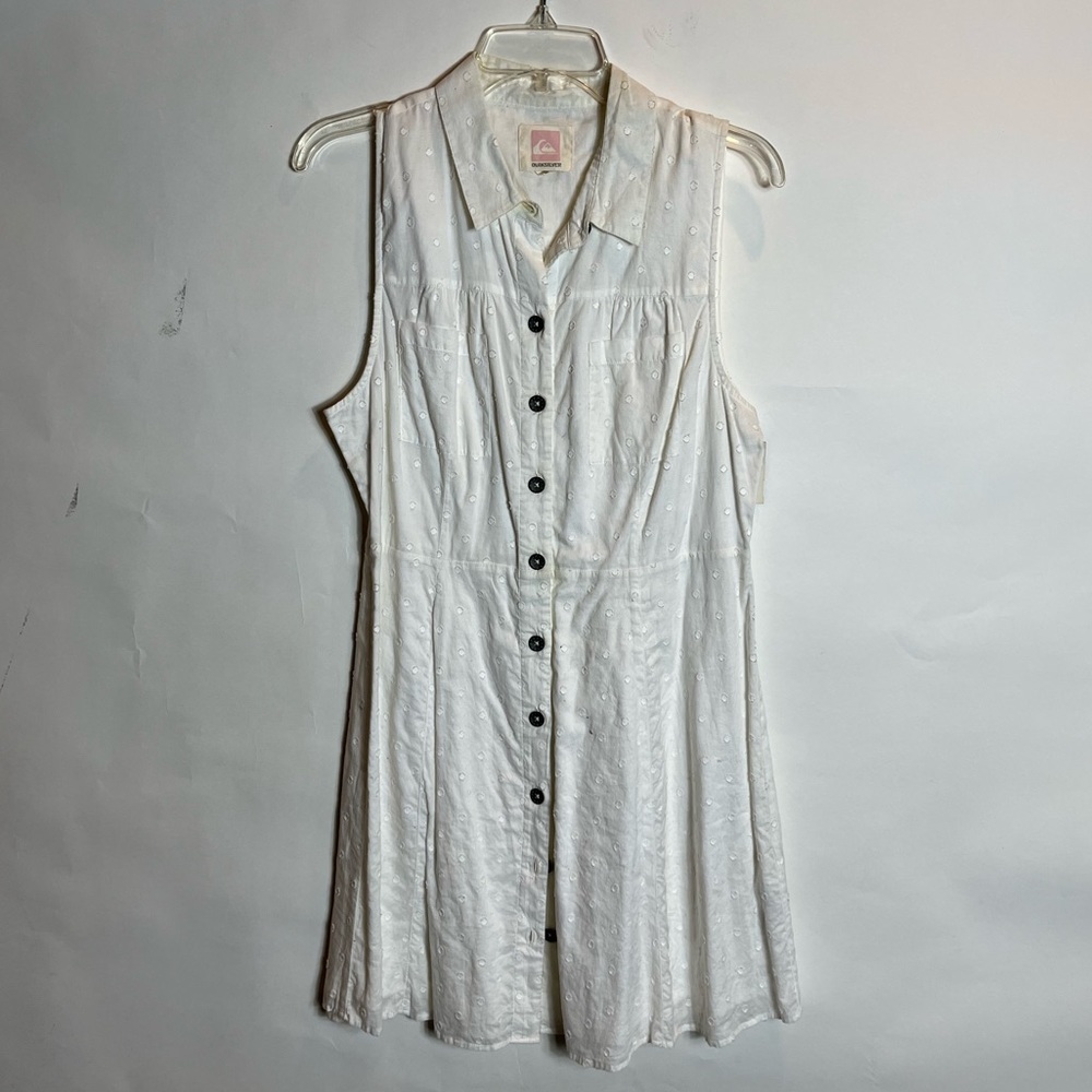 Quicksilver sheer button up dress